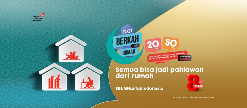 IndiHome Berkah Dari Rumah