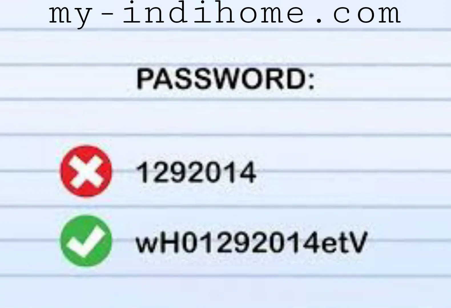 Menggunakan Password Yang Kuat