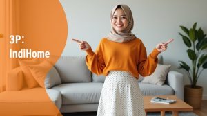 3P IndiHome  | Harga Paket Pasang WiFi IndiHome Terbaru